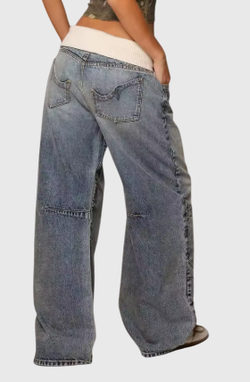 Retro Leg Denim